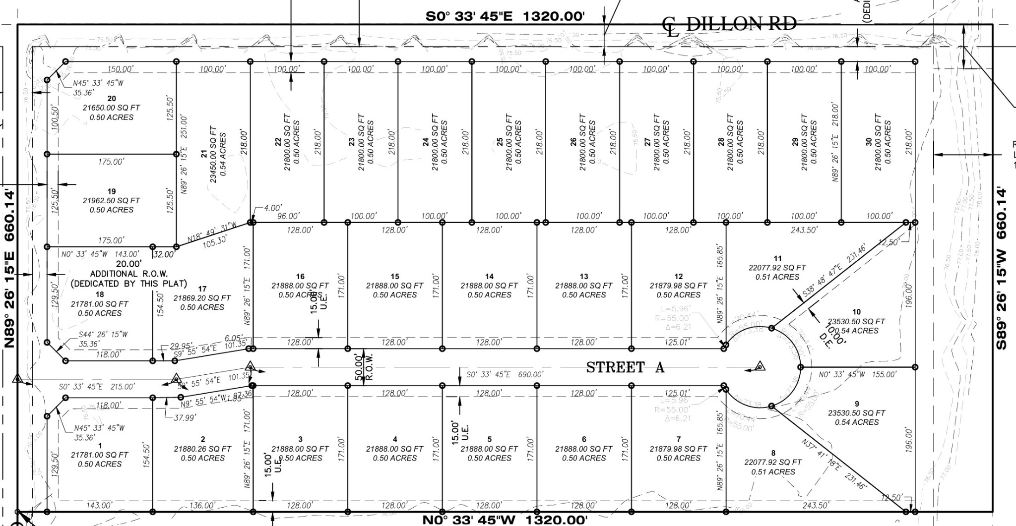 Pueblo de Palmas Phase 31 subdivision plat map — lots for sale in Donna, TX