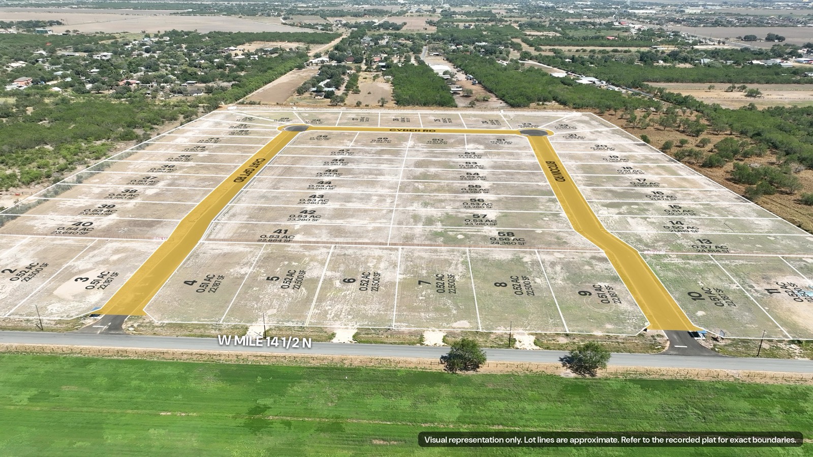 Pueblo de Palmas Phase 30 aerial